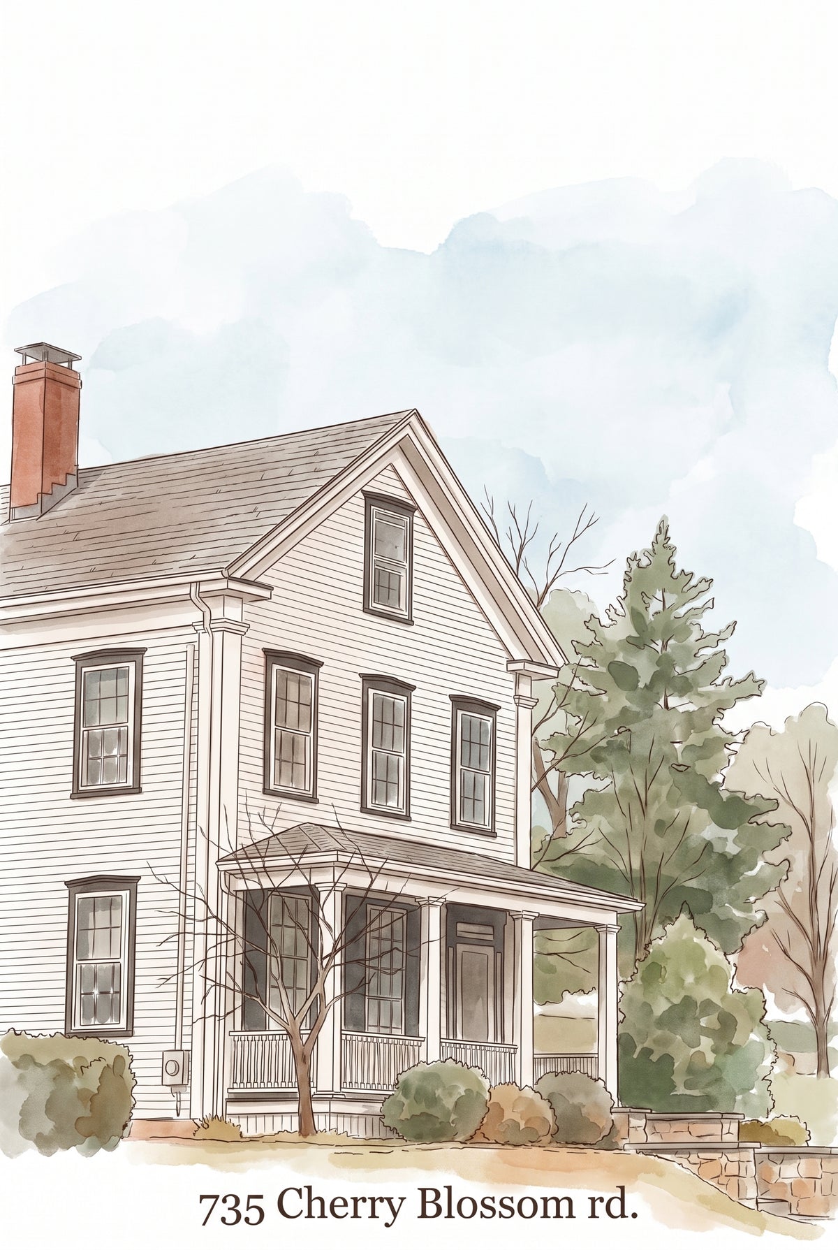 Concept Sketch Style- Houses