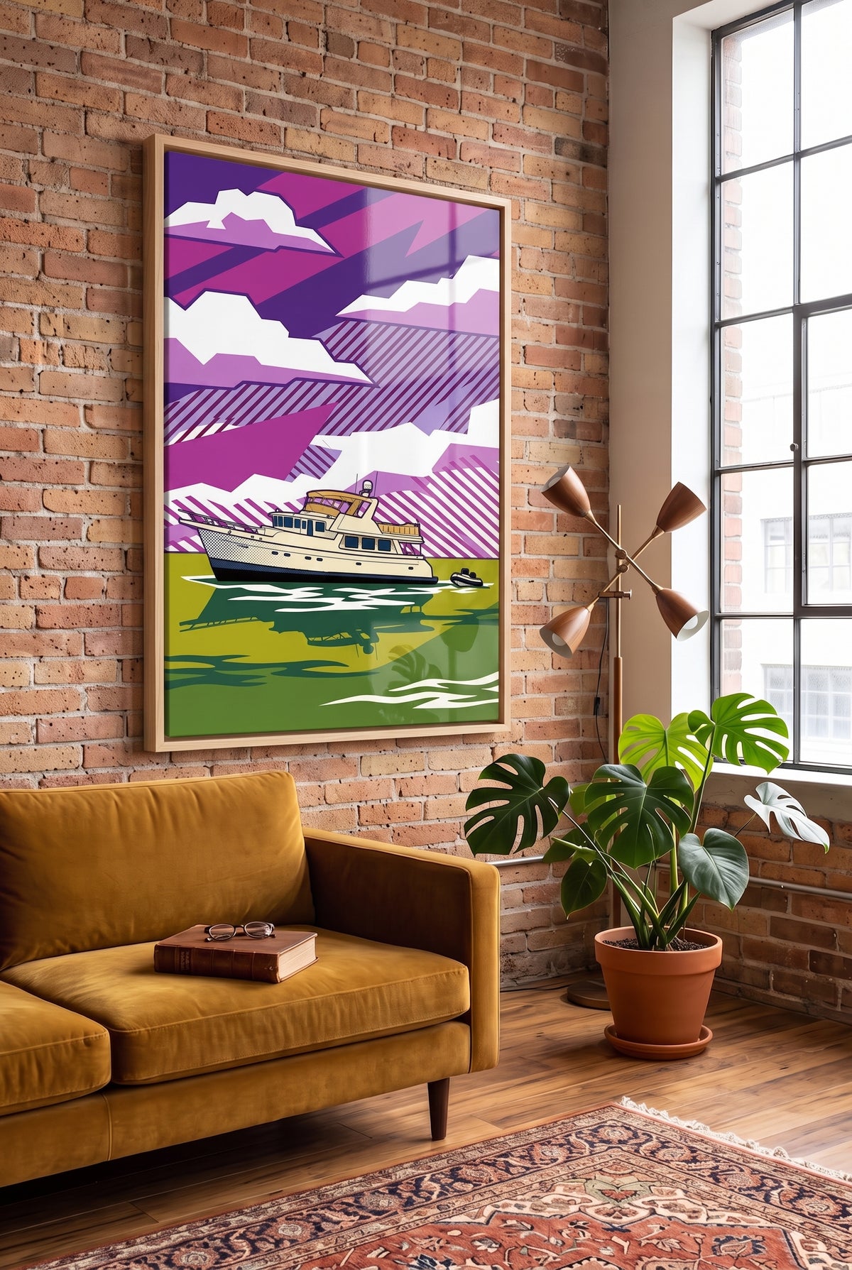 Pop-Art Style- Boats