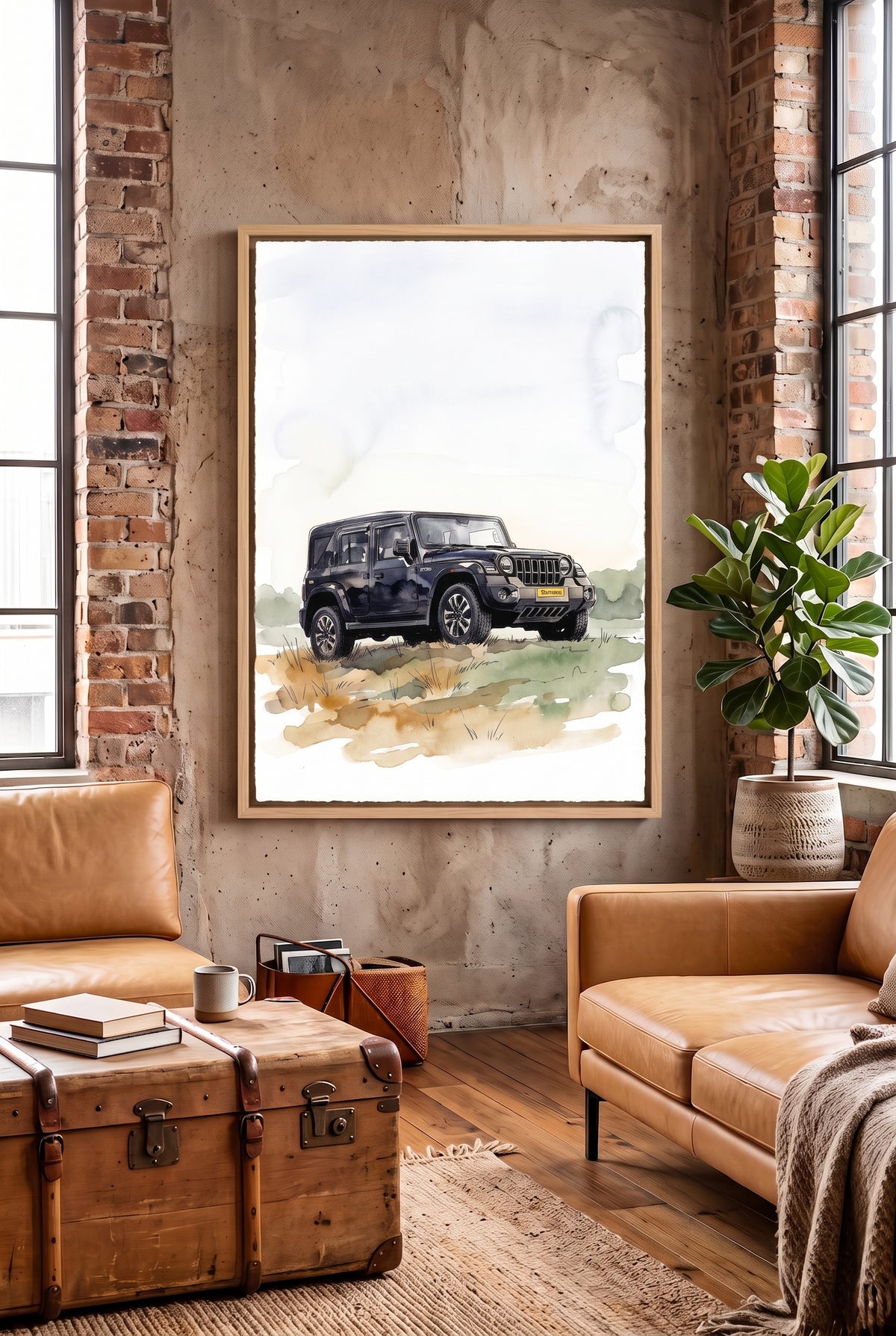 Ink & Wash Style- Cars