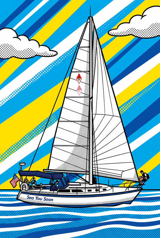 Pop-Art Style- Boats