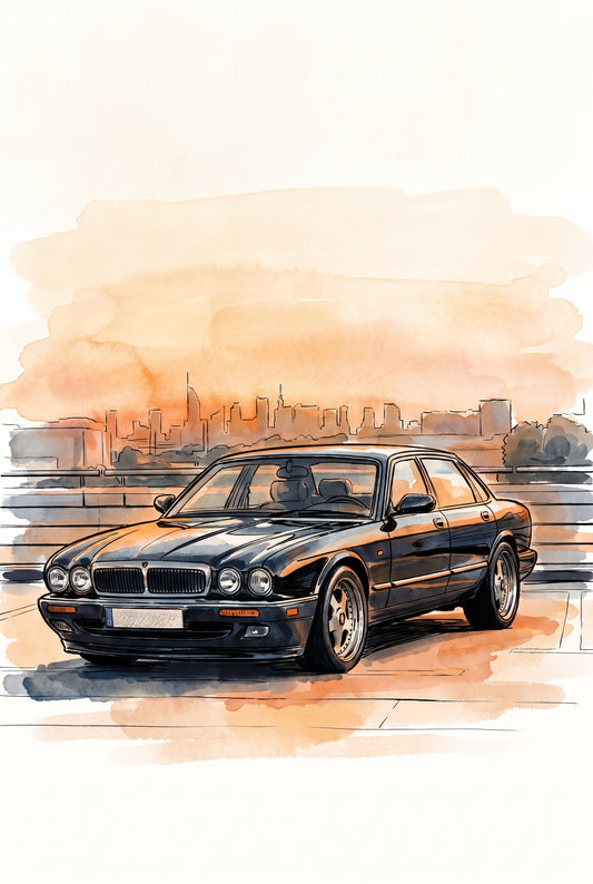 Ink & Wash Style- Cars